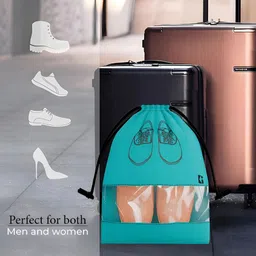 Aura Green Set of 6 Regular Shoes Organiser Organisers image 3