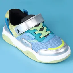 Pine Kids Casual Shoes with Velcro Closure - Green & Teal image 3