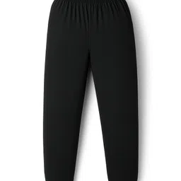 kookie kids india Kookie Kids Single Jersey Knit Full Sleeves Night Suit With Text Print - Blue & Black image 4