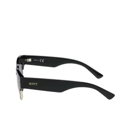 SCOTT Unisex Other Sunglasses with UV Protected Lens 8903232282164-Black Gold image 3