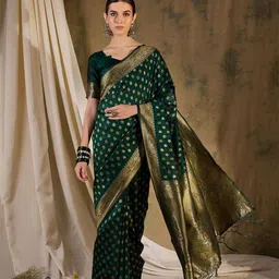Suha Woven Design Zari Art Silk Banarasi Saree-picture-16