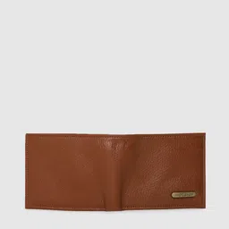 Hidesign Men Tan Solid Two Fold Wallet image 5