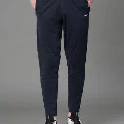 Red Tape Navy Nylon Regular fit Solid Track Pant-picture-47