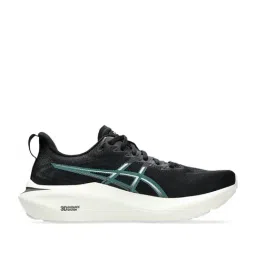 Asics Men's Black & Wave Teal Running Shoes-image-34