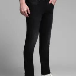 Jack & Jones Black Cotton Slim Fit Jeans image 3
