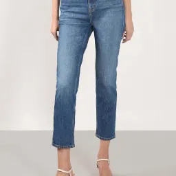 Vero Moda Blue Cotton Skinny Fit Jeans-picture-24