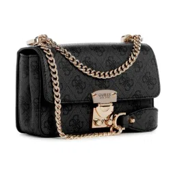 GUESS Coal ELIETTE Printed Medium Cross Body Bag image 3