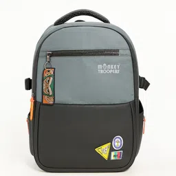 MONKEY TROOPERS Unisex Colourblocked Ergonomic Backpack-picture-30