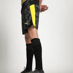 Puma Black Regular Fit Printed Sports Shorts image 3