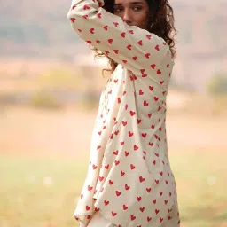 Chidiyaa Dil Ibadat Handblock Printed Cotton Top image 3