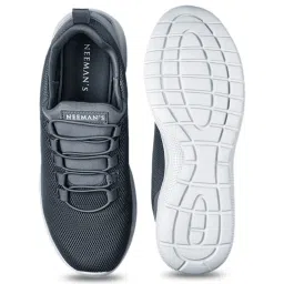Neemans Men's Light Walkers Grey Running Shoes image 3