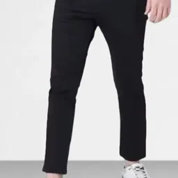 LINARIA Men Classic Slim Fit Mid-Rise Cotton Jeans-image-63