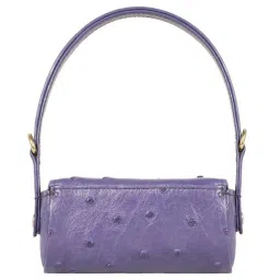 Hidesign Atelier Bartoli 01 Indigo Leather Textured Lipstick Purse image 3