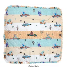 Baby Moo Kids Multicolor Printed Wrapper image 3