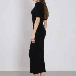 Vero Moda Black Bodycon Dress image 3