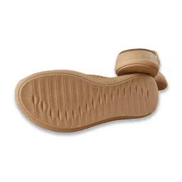 Ginger by Lifestyle Women's Beige Thong Sandals image 3