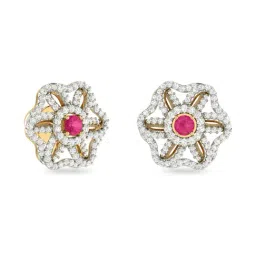 PC Jeweller Makani 18k Gold Earrings for Women-picture-26