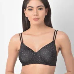 Clovia Black Non Wired Padded T-Shirt Bra-picture-41