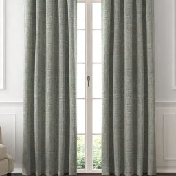 GM Self Grey Polyester 7 ft Eyelet Ring Top Door Curtain - Set of 2-picture-36