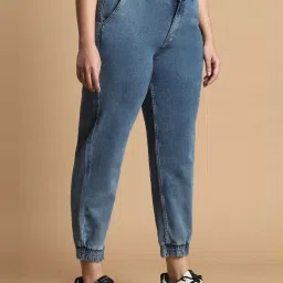 Allen Solly Blue Cotton Mid Rise Jeans image 3