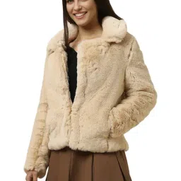 Allen Solly Beige Solid Jacket image 3
