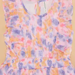 Pantaloons Junior Girls Multicolor Printed Casual Dresses image 2