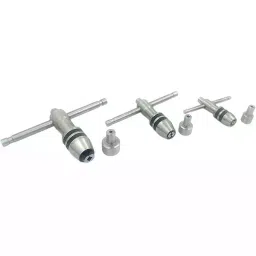 Buyohlic International Precision Guiding Tap Wrench 2.5 - 15.87 mm Tap Holding Capacity with Freely Spinnable Cap & Accurate Runout Control, AO-0FLX-NLAM (Set of 3)-image-38