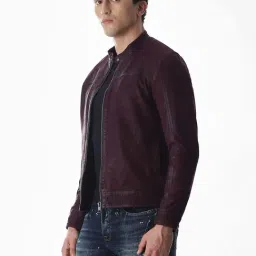 Jack & Jones Wine Regular Fit Bomber Jacket image 4