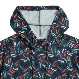 Cavio Kids Grey & Blue Cotton Printed T-Shirt image 3