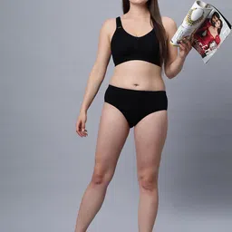 In Care Women Full Coverage Solid Non Padded and Non-Wired seamless  Bra image 4