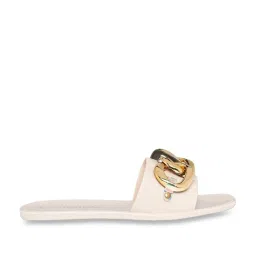 Forever Glam by Pantaloons Women's Beige Casual Sandals image 3