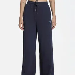 Puma Blue Relaxed Fit Sweatpants-image-71