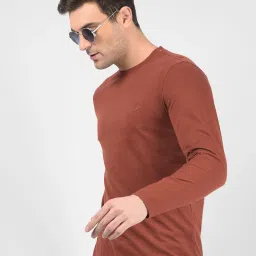 Numero Uno Brown Regular Fit T-Shirt image 3