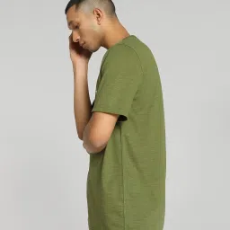 Puma Green Regular Fit Printed Sports T-Shirt image 3