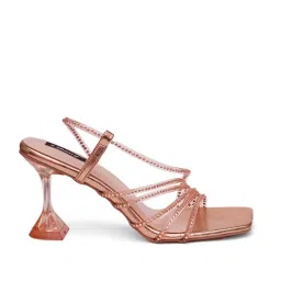 Sherrif Women's Nude Sling Back Sandals image 3