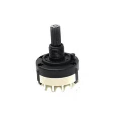 RTS-01-4P-20VP-4 Pole Plastic Rotary Switch (20mm 18 Teeth) image 1