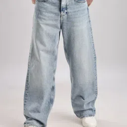 CALVIN KLEIN JEANS Blue Men Loose fit Solid Jeans-image-18