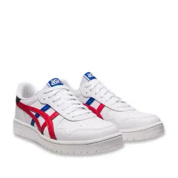 Asics Men's White Clasic Red Sneakers image 2