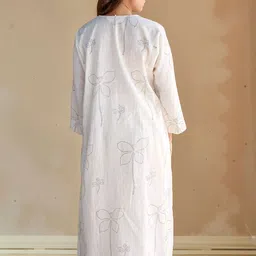 Moda Rapido Printed V-Neck Top & Trousers Co-Ords image 2