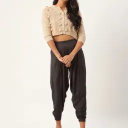 Rooted Beige Textured Sweater image 4