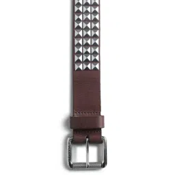 Jack & Jones Brown Embellished Belt image 4