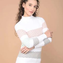 Crimsoune Club Multicolored Striped Sweater-picture-21