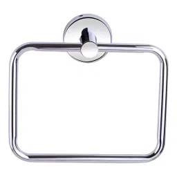 Clinton Stainless Steel Square Towel Ring Wall Mount for Bathroom (Pack of 3)-picture-44