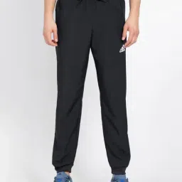 Adidas Black Regular Fit Sports Joggers-image-5