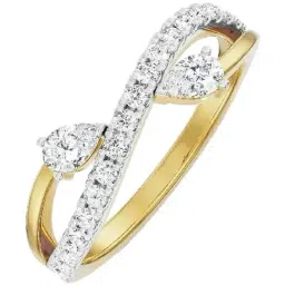 EMORI 14k Yellow Gold Lab Grown Diamond Statement Ring for Women-image-38