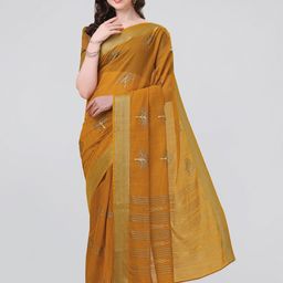 MIRCHI FASHION Floral Zari Saree-picture-35