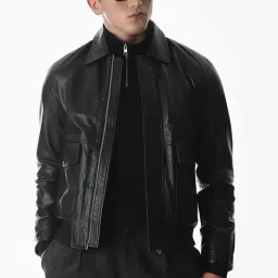 Jack & Jones Jet Black Regular Fit Jacket-picture-18