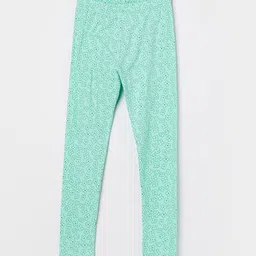 Fame Forever by Lifestyle Girls Printed Pure Cotton Ankle-Length Leggings image 1