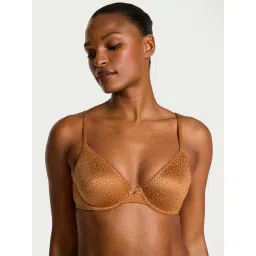 victoria's secret intimates Victoria's Secret Invisible Lift Unlined Smooth Demi Bra Brown image 1