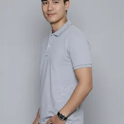 Moda Rapido Men Polo Collar T-shirt image 4